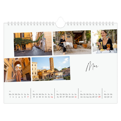 Fotokalender A4 — Städtereise [Marsch]