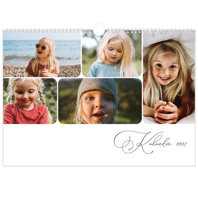 Fotokalender A3 — Schrift und Schnappschüsse [deckblatt]