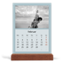 Tischkalender mit Holzfuß Hochformat  — Neo Scandi [Februar]