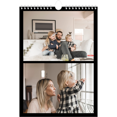 Fotokalender A4 (20 x 30 cm) — Black margin [deckblatt]