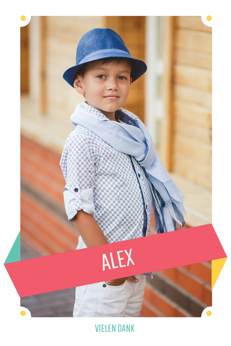 Dankeskarten — Festliches Band