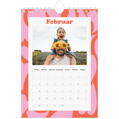 Fotokalender A5 — Verspielte Motive [Februar]