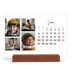 Tischkalender mit Holzfuß Querformat  — Fotoarrangement [Januar]