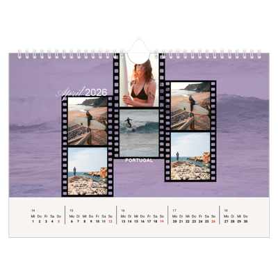 Fotokalender A4 — Wanderlust [April]