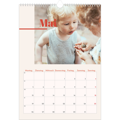 A3 Jahreskalender — 90er Nostalgie [deckblatt]