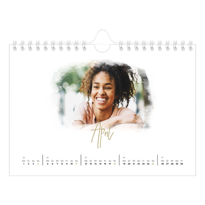 Fotokalender A5 — Fotoeffekte [April]