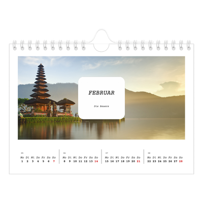 Fotokalender A5 — Die ganze Geschichte [Februar]