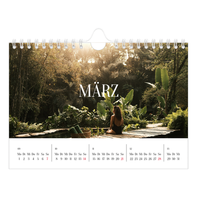 Fotokalender A5 — Endloses Entfliehen [Marsch]