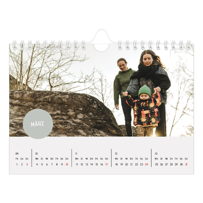 Fotokalender A5 — Fotosticker [Marsch]