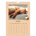 Fotokalender A4 (20 x 30 cm) — Verspieltes Kätzchen [Marsch]