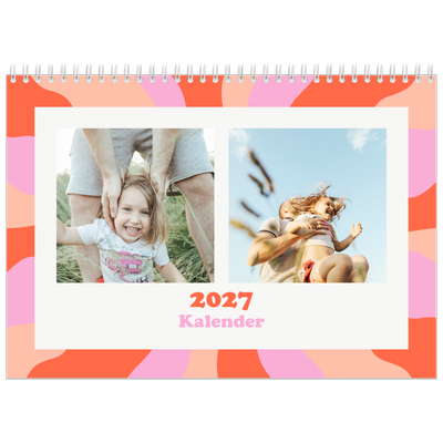 Fotokalender A4 doppelt (30 x 40 cm) — Verspielte Motive [deckblatt]