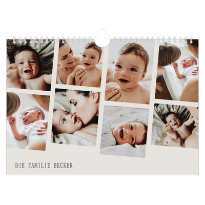 Fotokalender A4 — Momente in Bewegung [deckblatt]
