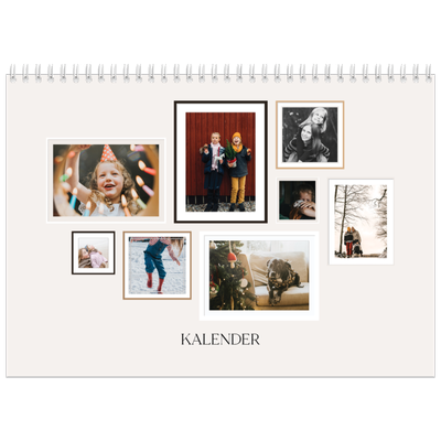 Fotokalender A4 doppelt (30 x 40 cm) — Fotowand [deckblatt]