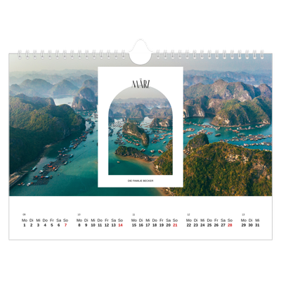 Fotokalender A4 — Der offene Bogen [Marsch]