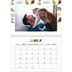 Fotokalender A4 doppelt (30 x 40 cm) — Verspieltes Kätzchen [Januar]