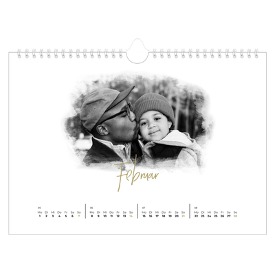 Fotokalender A4 — Fotoeffekte [Februar]