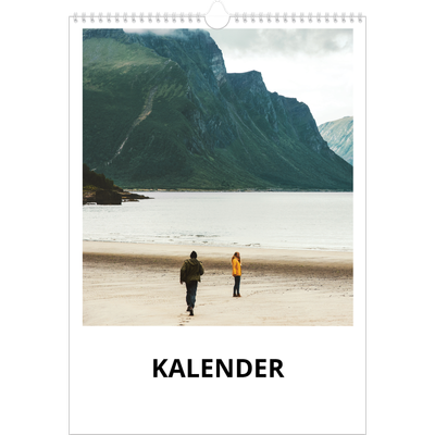 A3 Jahreskalender — Weißer Rahmen [deckblatt]