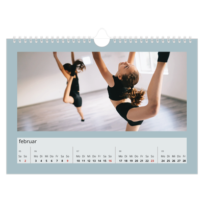 Fotokalender A4 — Neo Scandi [Februar]