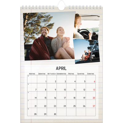 Fotokalender A4 (20 x 30 cm) — Parts unknown [April]