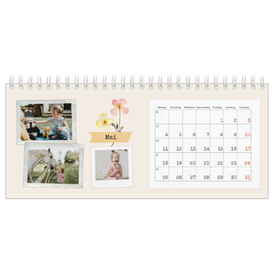 Tischkalender — Vintage Scrapbook [deckblatt]