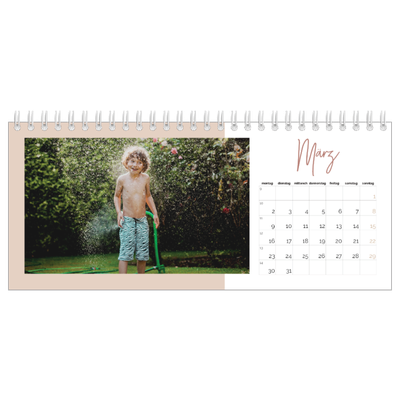 Tischkalender — Erdige Töne [Marsch]