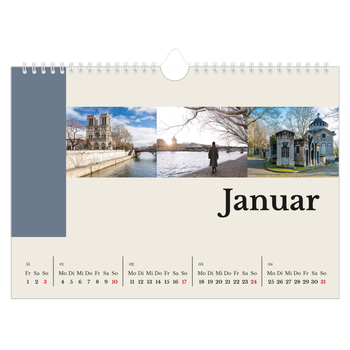 Fotokalender A4 — Sehenswürdigkeiten der Welt