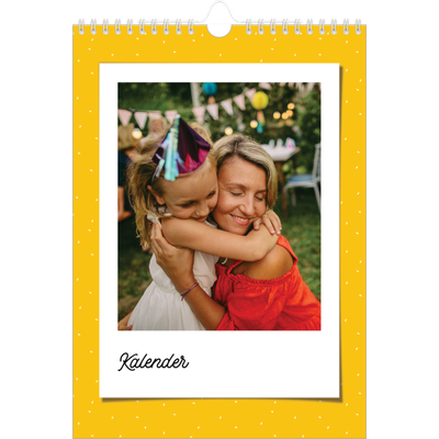 Fotokalender A4 (20 x 30 cm) — Bunte Retro-Bilder [deckblatt]