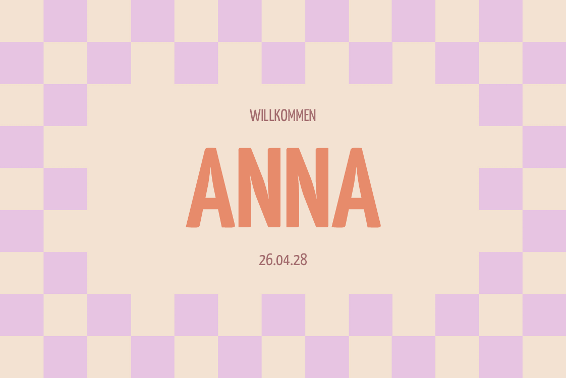 Einladungskarten — Kleine Fliesen