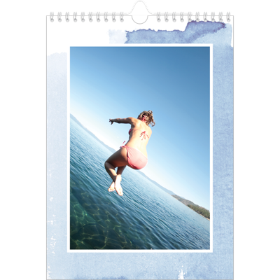 Fotokalender A4 (20 x 30 cm) — Wasserfarben Hintergründe [deckblatt]
