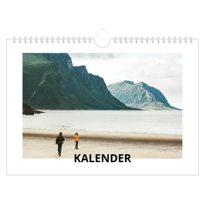 Fotokalender A4 — Weißer Rahmen [deckblatt]