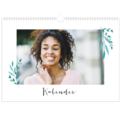 Fotokalender A3 — Blumen-Illustrationen [deckblatt]