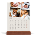 Tischkalender mit Holzfuß Hochformat  — Momente in Bewegung [April]