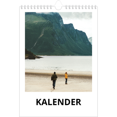 Fotokalender A4 (20 x 30 cm) — Weißer Rahmen [deckblatt]