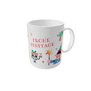 Tasse bedrucken — Cartoon Christmas