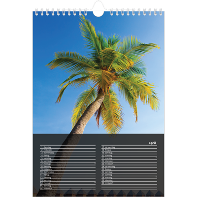 Fotokalender A4 (20 x 30 cm) — Komplimente [April]