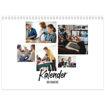 Fotokalender A4 doppelt (30 x 40 cm) — Das bin ich [deckblatt]
