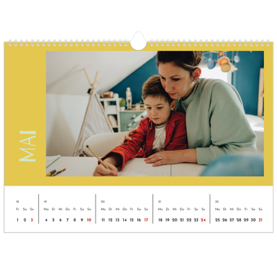 Fotokalender A3 — Farbenfroh wie du [deckblatt]
