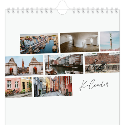 Jahreskalender Quadratisch — Städtereise [deckblatt]