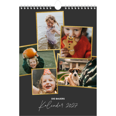 Fotokalender A4 (20 x 30 cm) — Mosaik aus Erinnerungen [deckblatt]