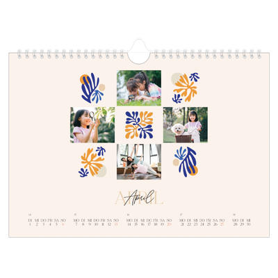 Fotokalender A4 — Verspielte Korallen [deckblatt]