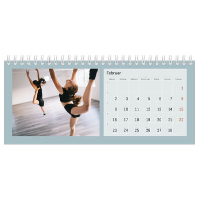 Tischkalender — Neo Scandi [Februar]
