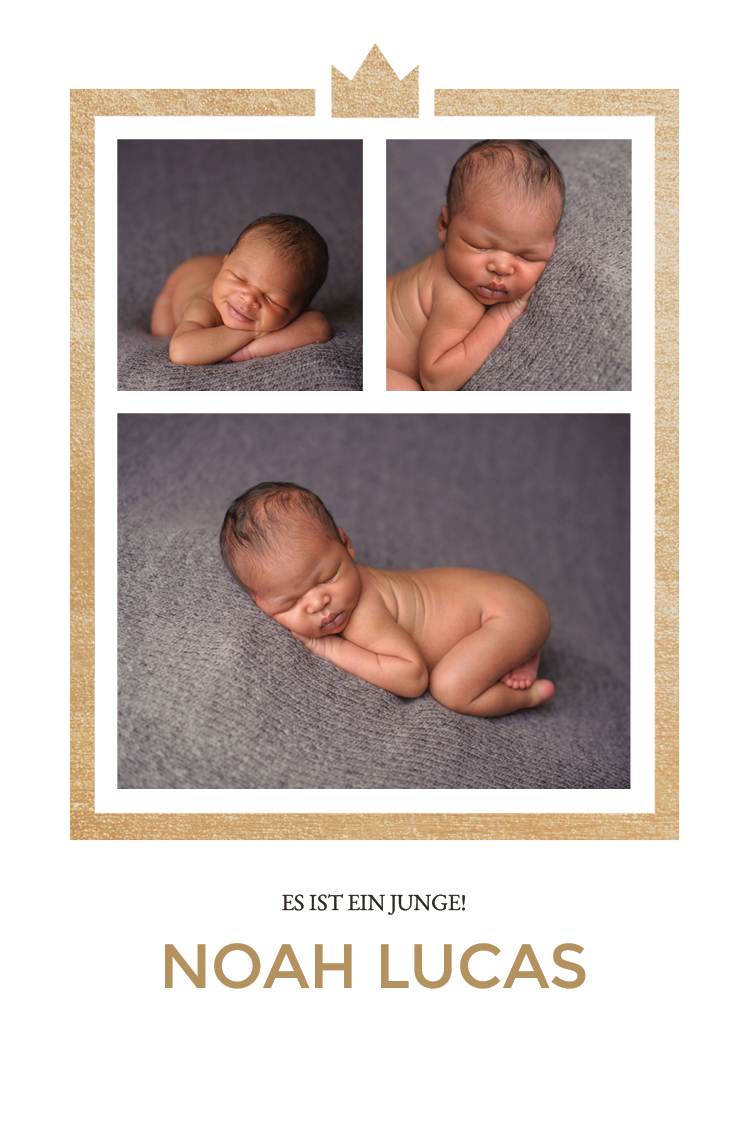 Einladungskarten — Goldenen Krone