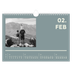 Fotokalender A4 — Modern und kräftig [Februar]