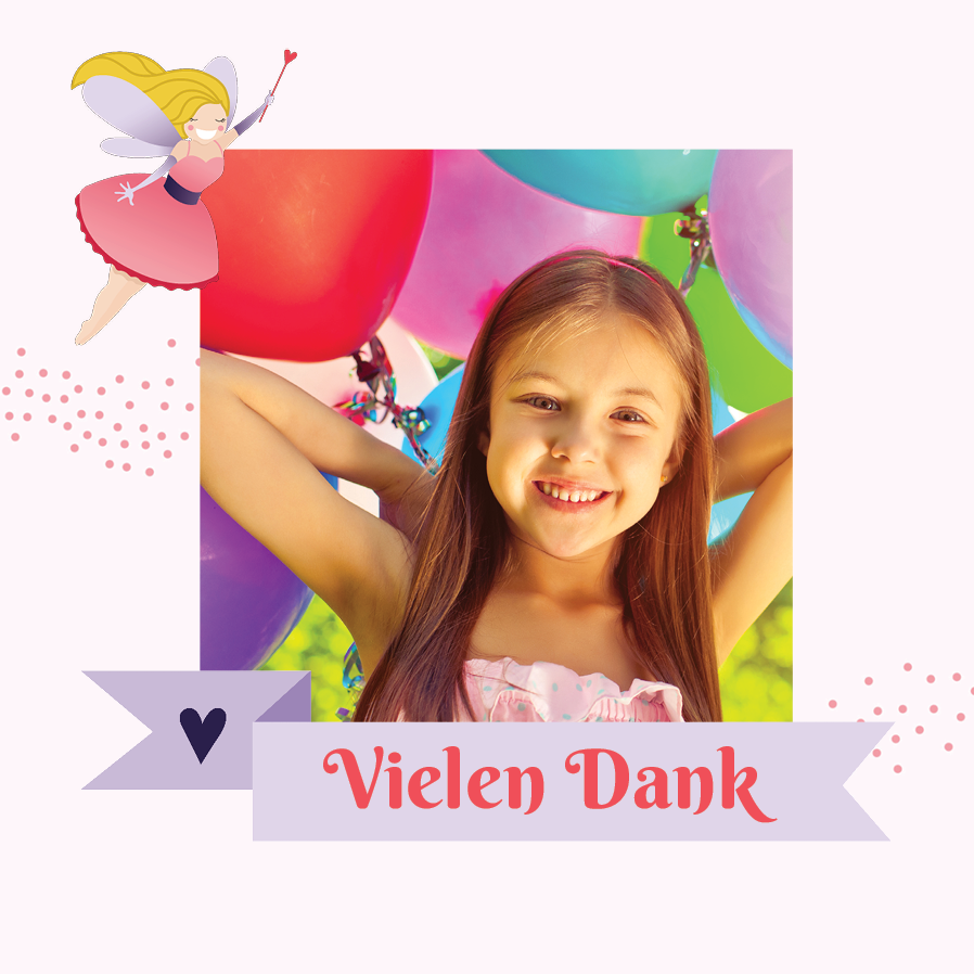 Dankeskarten — Feenbild