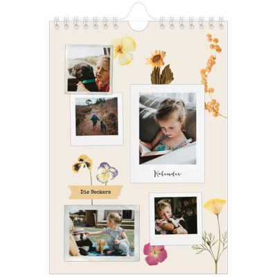 Fotokalender A5 — Vintage Scrapbook [deckblatt]