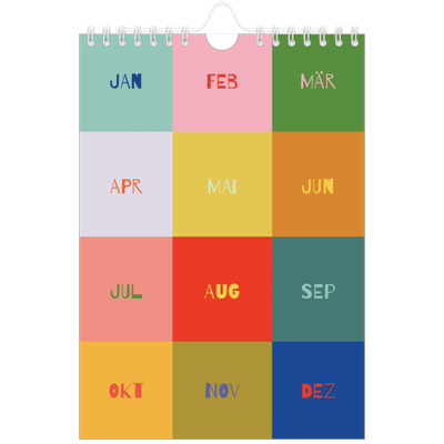 Fotokalender A5 — Farbenfroh wie du [deckblatt]