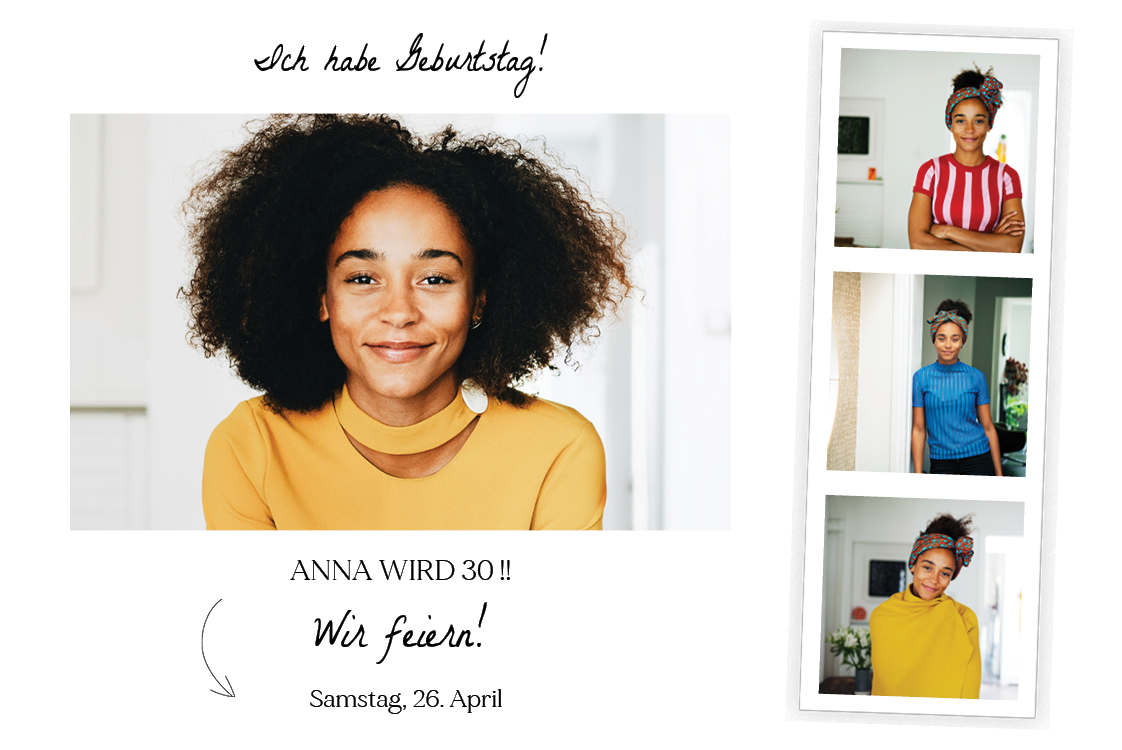 Einladungskarten — Feierliche Schnappschüsse