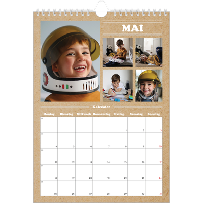 Fotokalender A4 (20 x 30 cm) — Magazinstil [deckblatt]