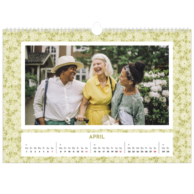 Fotokalender A4 — In voller Blüte [August]