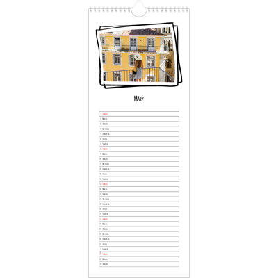 Küchenkalender  — Scrapbook-Schnappschüsse [Marsch]